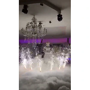 SF2019-011 Remote control 360degree spinning indoor fireworks firing systems