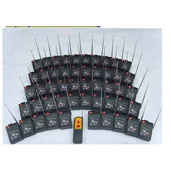 pyro50 cues, 50 position/one remote controller,50 receivers firing system for fireworks shows