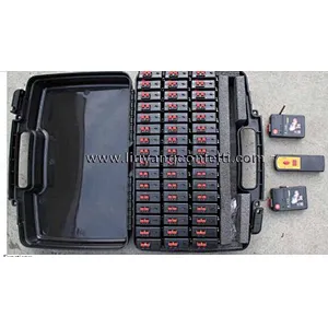 pyro50 cues, 50 position/one remote controller,50 receivers firing system for fireworks shows