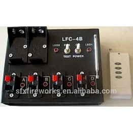 4 cues remote control firing systems 500m remote distance