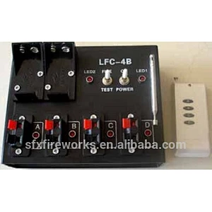 4 cues remote control firing systems 500m remote distance