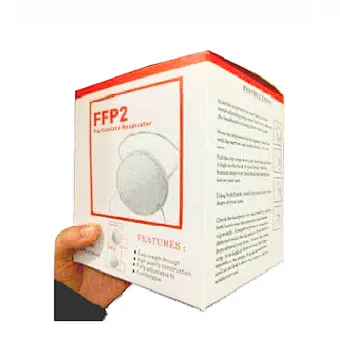 Ffp2 N95 certificado por la CE FDA con membrana reutilizable