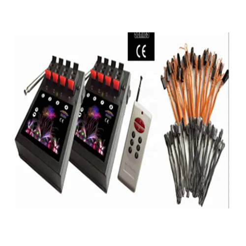 Pyrofun-008CS 8 channels remote control small firing system with 12pcs of talon igniters  for fireworks