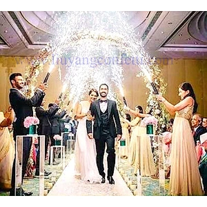 Fireworks Machine Remote Control Indoor Stage Fountain Hand Gun Firing Pyrotechnics Held India Shooter Cold Pyro