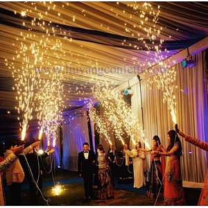 Fireworks Machine Remote Control Indoor Stage Fountain Hand Gun Firing Pyrotechnics Held India Shooter Cold Pyro
