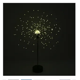 Hot sale rainbow color table  remote  control  LED fireworks light