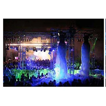 Hanging large foam machine for stage show