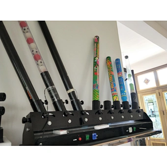 8shots electronic confetti launching systems with power corn plug