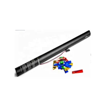 CST2-003. Electric Confetti Cannon 80cm - Multi color fireproof and colorfast metallic confetti effect for party
