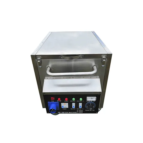 Dry ice machine for celebration use