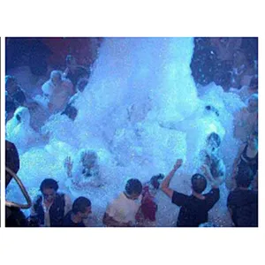 Hanging large foam machine for stage show