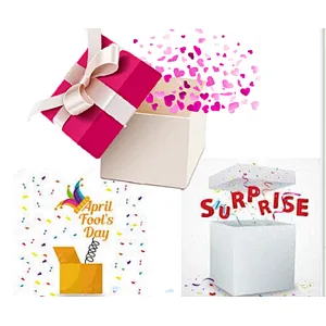 Surprise box for weeding or party
