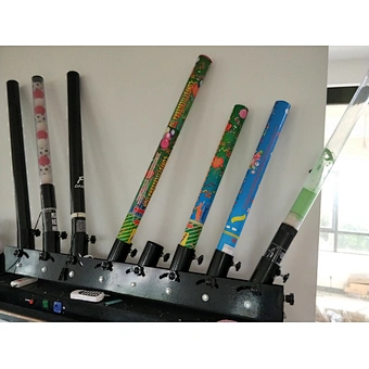8shots electronic confetti launching systems with power corn plug