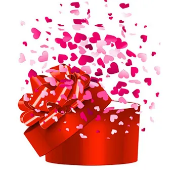 Surprise box for weeding or party