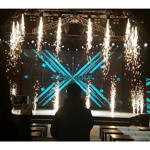 Reusable remote stage waterfall machine spark fall machine