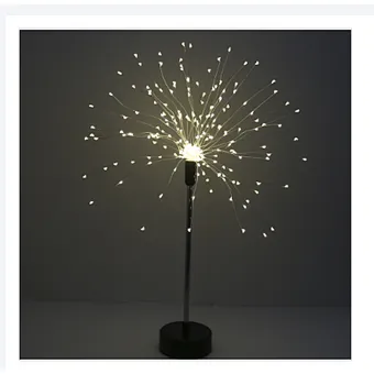 Hot sale rainbow color table  remote  control  LED fireworks light