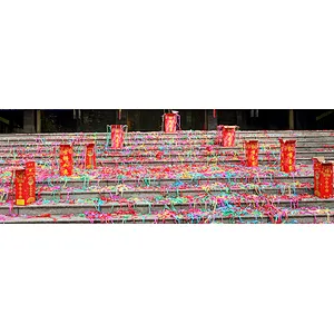 Rectangular fireworks Chinese big cake