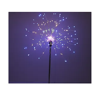 Hot sale rainbow color table  remote  control  LED fireworks light