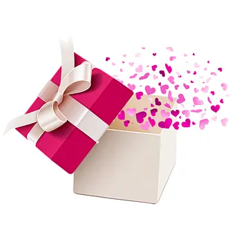 Newest  gift Box  customized color and logo printed surprise box