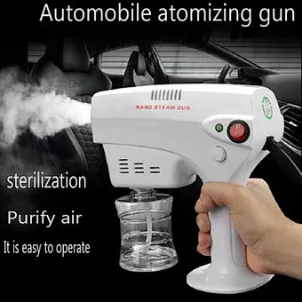 Electric Ulv Machine Anion Blu-ray Nano Sprayer Barber Shop Disinfectant Aerosol Alcohol Automatic Car Spray Gun Disinfection