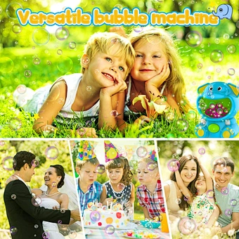 Popular Summer Magic Blower Electric Automatic Maker Gun Mini Fan Outdoor Electronic Walker Machine Cart Bubble Toys For Kids