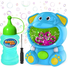 Popular Summer Magic Blower Electric Automatic Maker Gun Mini Fan Outdoor Electronic Walker Machine Cart Bubble Toys For Kids