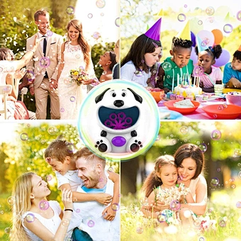 2020 Party Wedding Kids Stage Effect Bath Set Soap Plastic Battery Electronic Machine Blowing Maker Making Blower Bubble Toys
