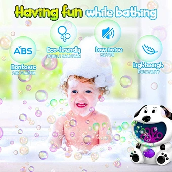 2020 Party Wedding Kids Stage Effect Bath Set Soap Plastic Battery Electronic Machine Blowing Maker Making Blower Bubble Toys