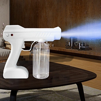 Fogging Portable Sprayer  Atomized Fogger Liquid Atomizer Disinfection Battery Blu Ray Gun Anion sanitizer Spray