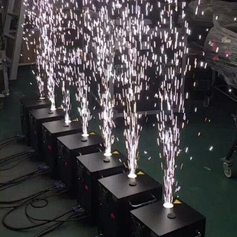 Reusable DMX control stage spark machine