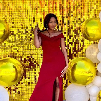 High Quality 2021 Hot Sale Indoor Outdoor Decoration Stage Wedding Party Event Backdrop Gold Sequin Shimmer Wall Panel