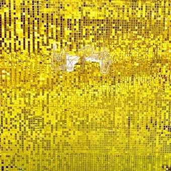 High Quality 2021 Hot Sale Indoor Outdoor Decoration Stage Wedding Party Event Backdrop Gold Sequin Shimmer Wall Panel