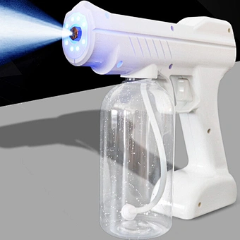 Fogging Portable Sprayer  Atomized Fogger Liquid Atomizer Disinfection Battery Blu Ray Gun Anion sanitizer Spray