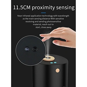 100ML Automatic Alcohol Dispenser USB Charging Induction Alcohol Spray Sanitizer Disinfection Sprayer Touchless Dispenser