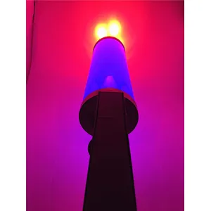 Handhold RGB 3In 1 LED Co2 Gun DJ Lights 3Meter Hose CO2 Jet Machine DMX Stage Effect Machine Shoot Distance 8-10Meter