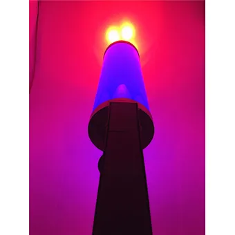 Handhold RGB 3In 1 LED Co2 Gun DJ Lights 3Meter Hose CO2 Jet Machine DMX Stage Effect Machine Shoot Distance 8-10Meter