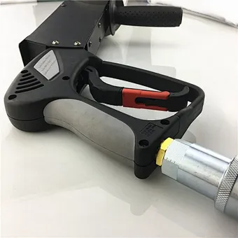 Handhold RGB 3In 1 LED Co2 Gun DJ Lights 3Meter Hose CO2 Jet Machine DMX Stage Effect Machine Shoot Distance 8-10Meter