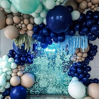 Birthday New Year Decoration Favor Centerpiece Backdrop Prop Event Party Stage Wedding Supplies Sequin Panel Shimmer Wall