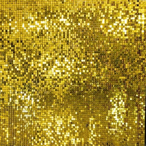 High Quality 2021 Hot Sale Indoor Outdoor Decoration Stage Wedding Party Event Backdrop Gold Sequin Shimmer Wall Panel