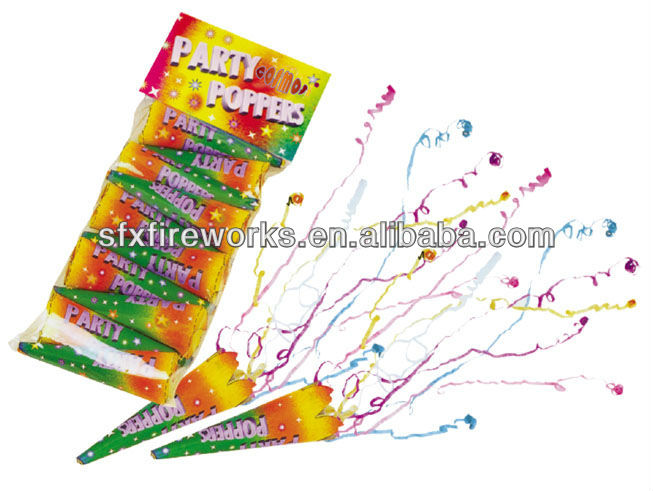 fireworkst toy: party poppers