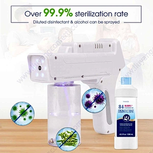 auto Sprayer Multi-function Air Machine Nano Atomization Spraying Fogging Steam Atomizing Mobile Electric Disinfection Spray Gun
