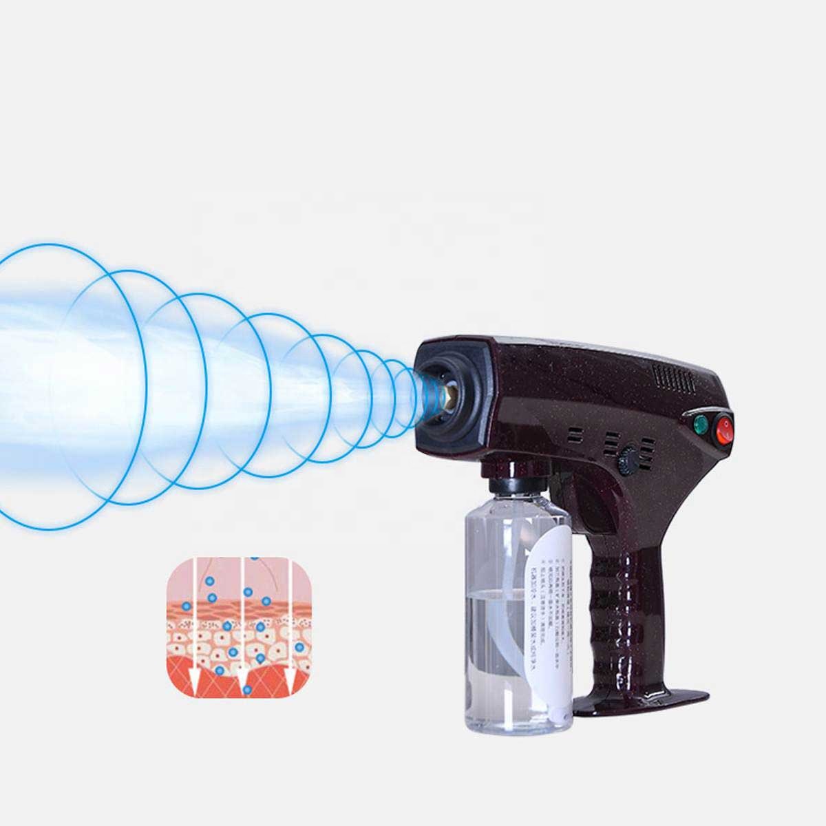Anion Fogger Gun Atomization Spray Atomizer Rechargeable Auto 1200w Portable Sprayer Fog Machine Disinfection