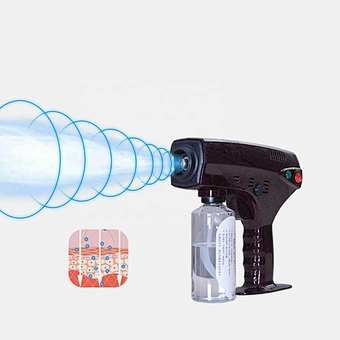 Anion Fogger Gun Atomization Spray Atomizer Rechargeable Auto 1200w Portable Sprayer Fog Machine Disinfection