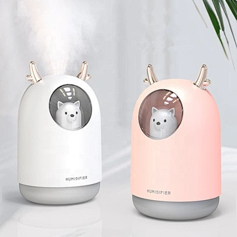 300ml pet Air Humidifier Ultrasonic Car Mini Aroma Diffuser Portable sterilize disinfection Usb alcohol disinfectant Humidifiers