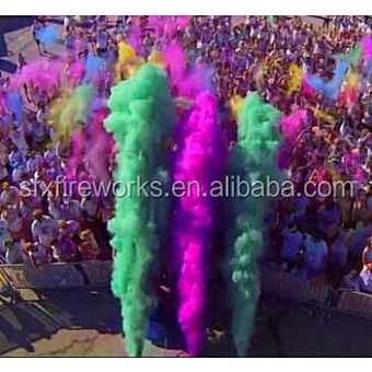 high quality celebration party color powder confetti shooting machine