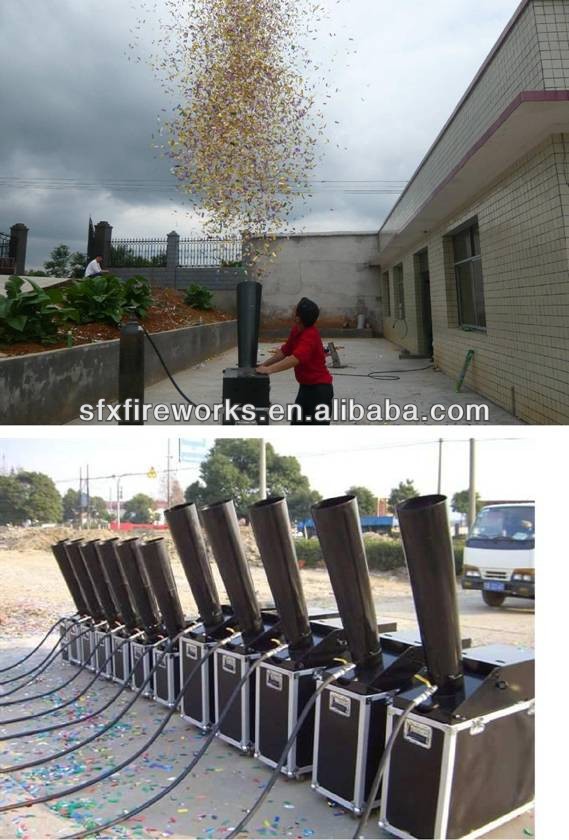 celebration product and equipment: confetti machine