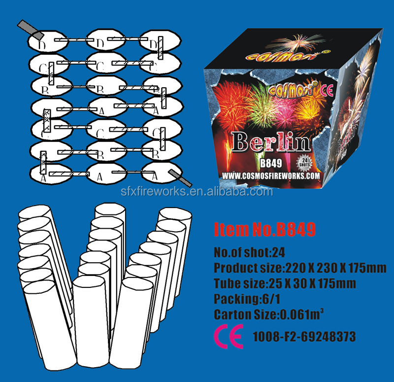 liuyang nice  high quality CE  consumer CAKE fireworks