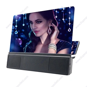 3d Hd Movies Amplifier Projector Cell Enlarger Foldable Stand Smartphones 12