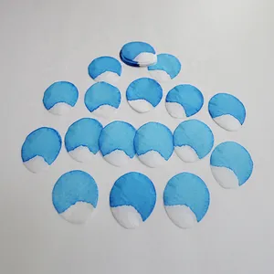 biodegradable flame proof color fast eco friendly tiffany blue flower petal confetti for party wedding supplies decoration stage