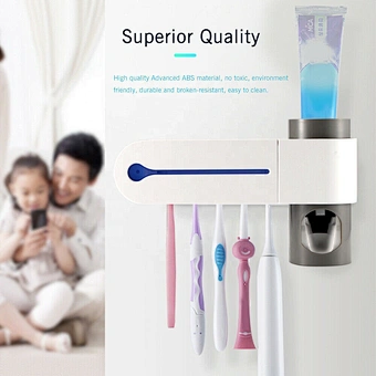 Electric Led Light Disinfection Box Multi Function Sterilizer Portable Smart Sterilization Toothbrush Uv Sterilizer
